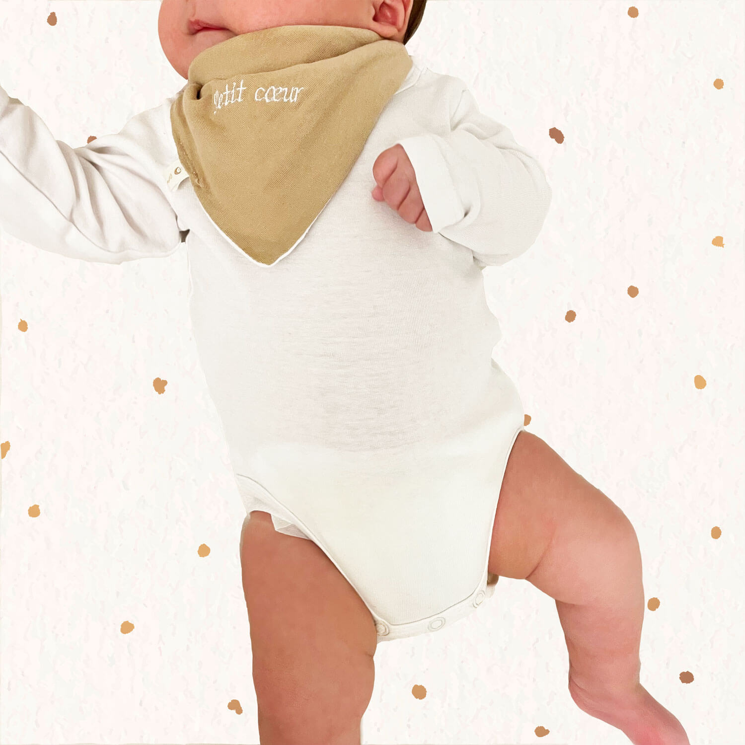 Bavoir bandana pour bébé en double gaze de coton - Bavoir bébé lot - C –  mitsiroom